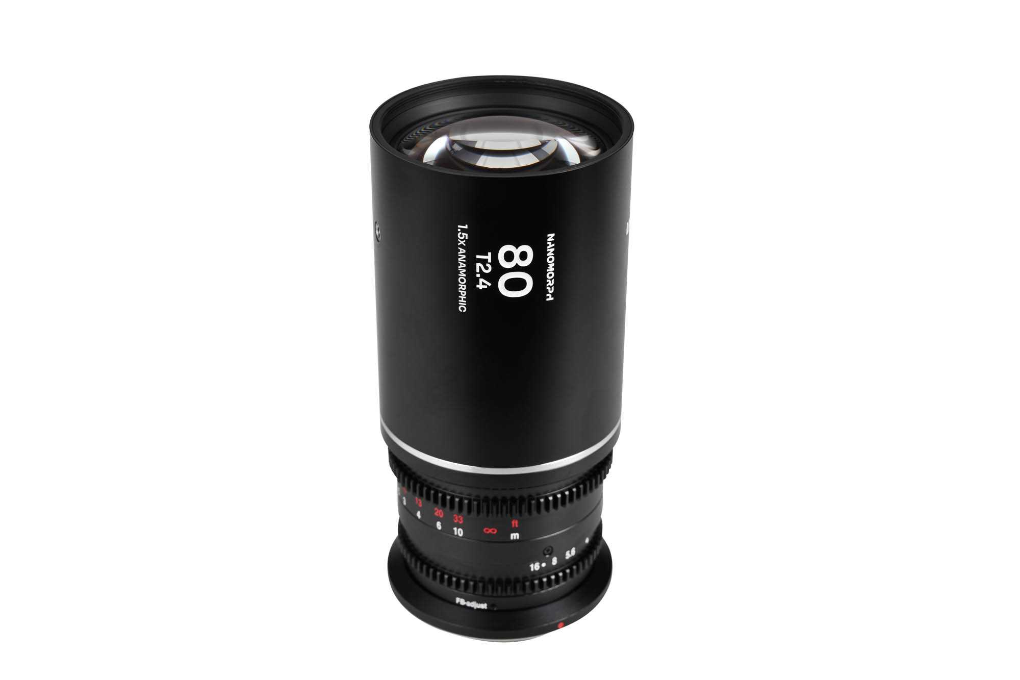 Nanomorph 80mm T2.4 1.5X S35 (Silver) Canon RF - Afbeelding 2