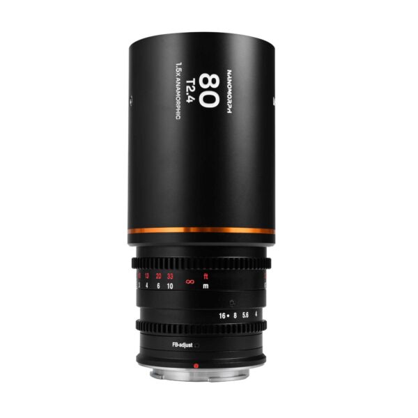 Nanomorph 80mm T2.4 1.5X S35 (Amber) Fuji X