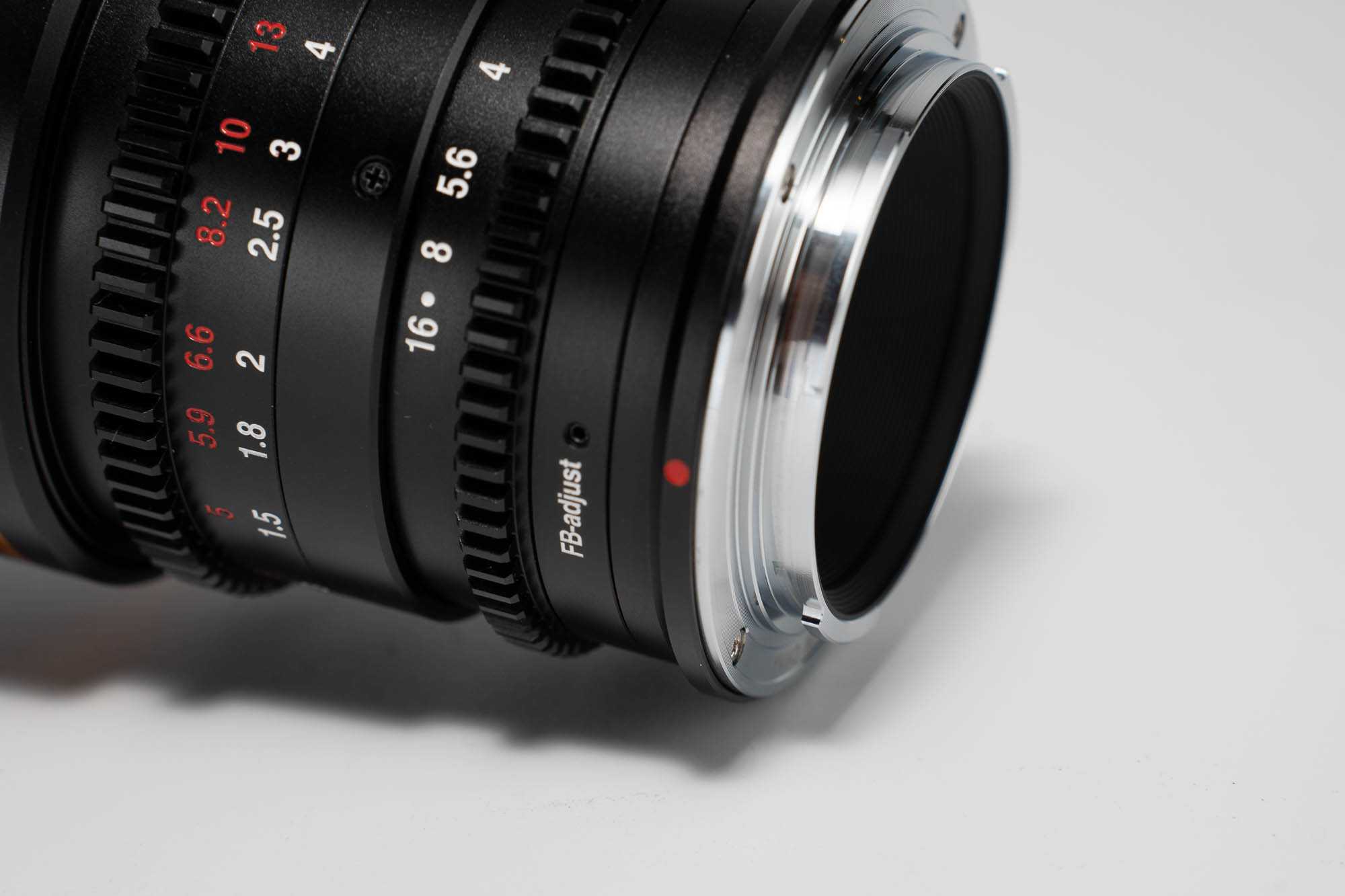 Nanomorph 80mm T2.4 1.5X S35 (Amber) L Mount - Afbeelding 6