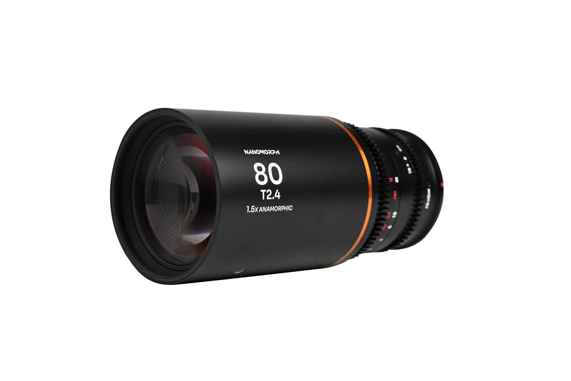Nanomorph 80mm T2.4 1.5X S35 (Amber) MFT - Afbeelding 3