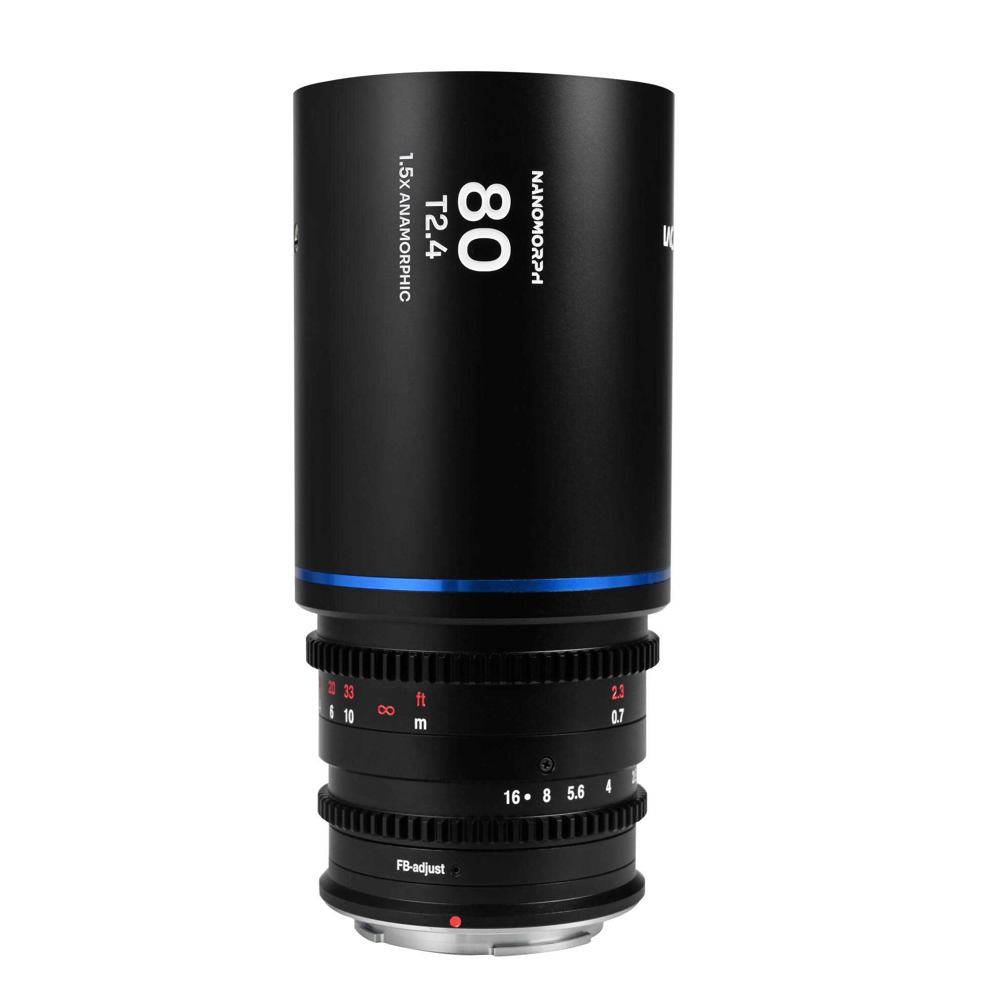 Nanomorph 80mm T2.4 1.5X S35 (Blue) Nikon Z