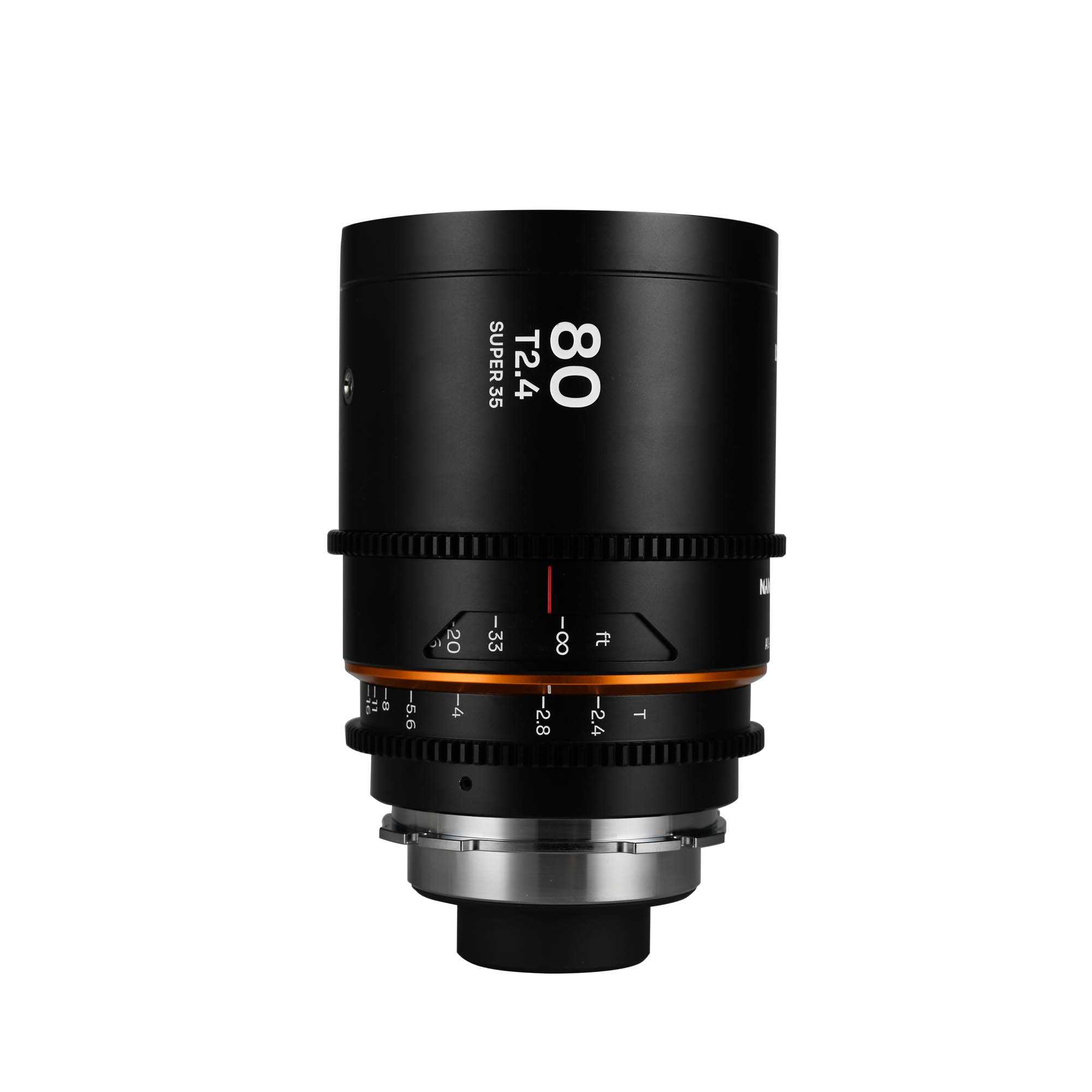 Nanomorph 80mm T2.4 1.5X S35 (Amber) PL-EF