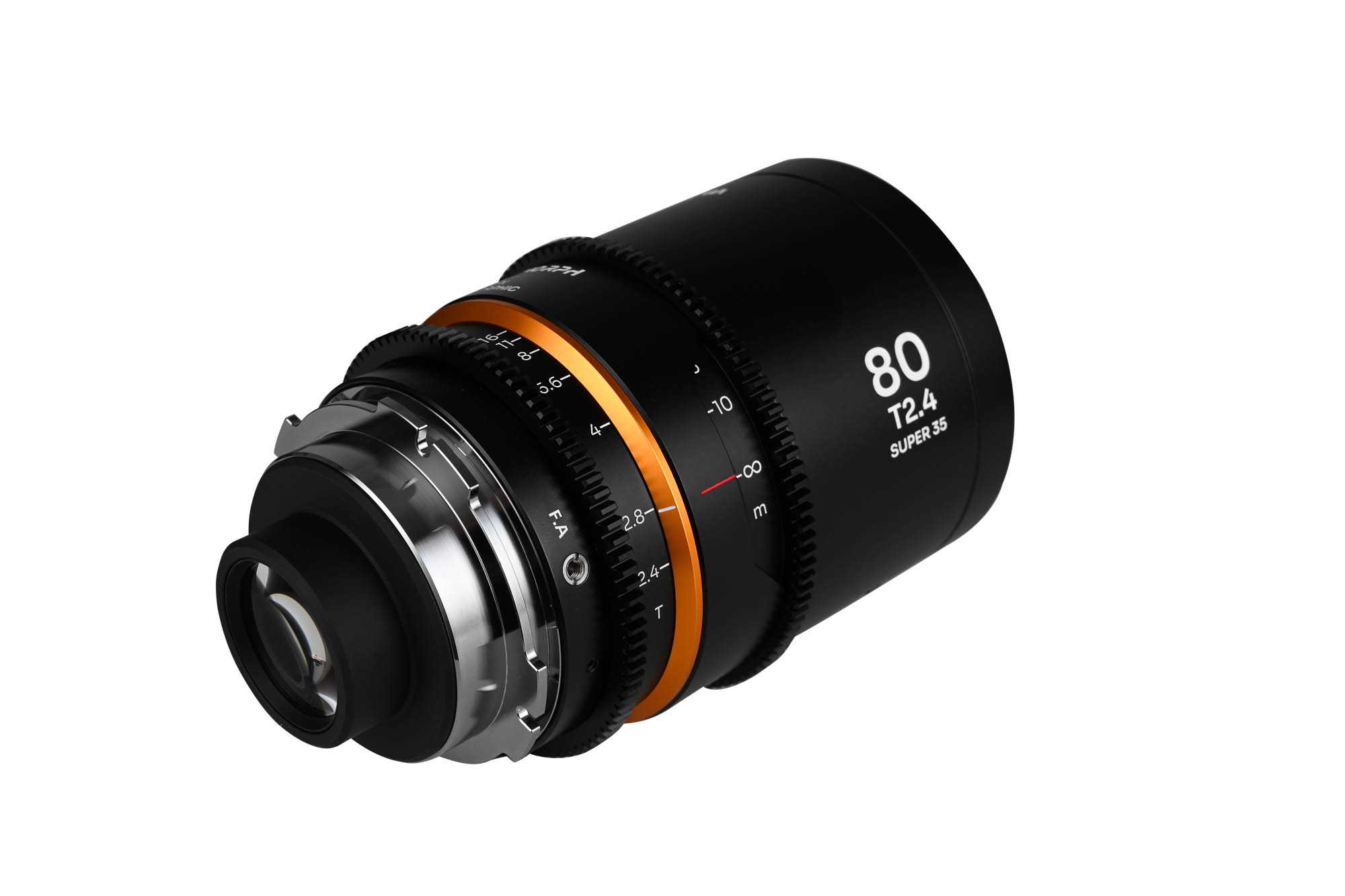 Nanomorph 80mm T2.4 1.5X S35 (Amber) PL-EF - Afbeelding 4