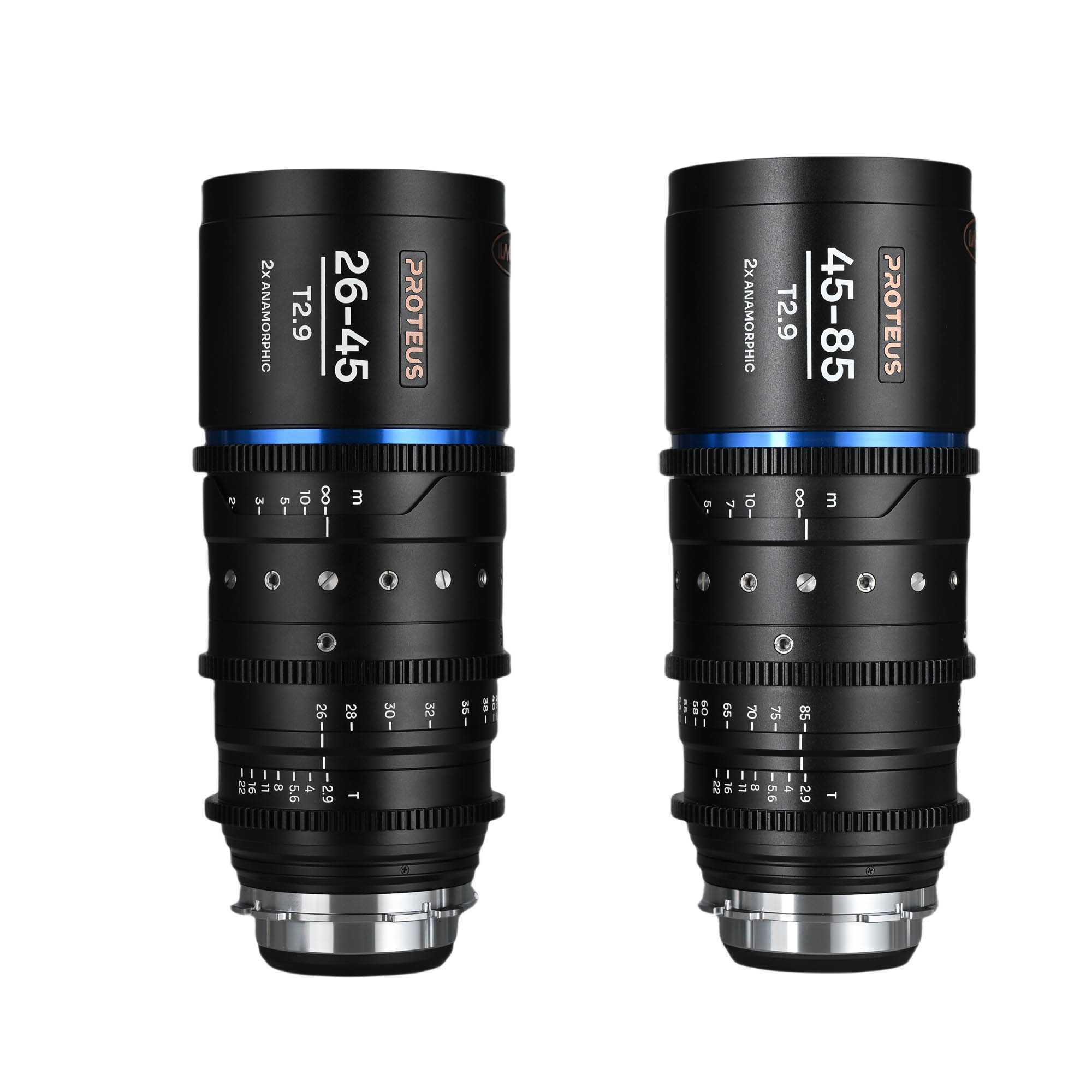 Proteus Zoom Bundle (26-45 & 45-85mm) - Amber - PL + EF