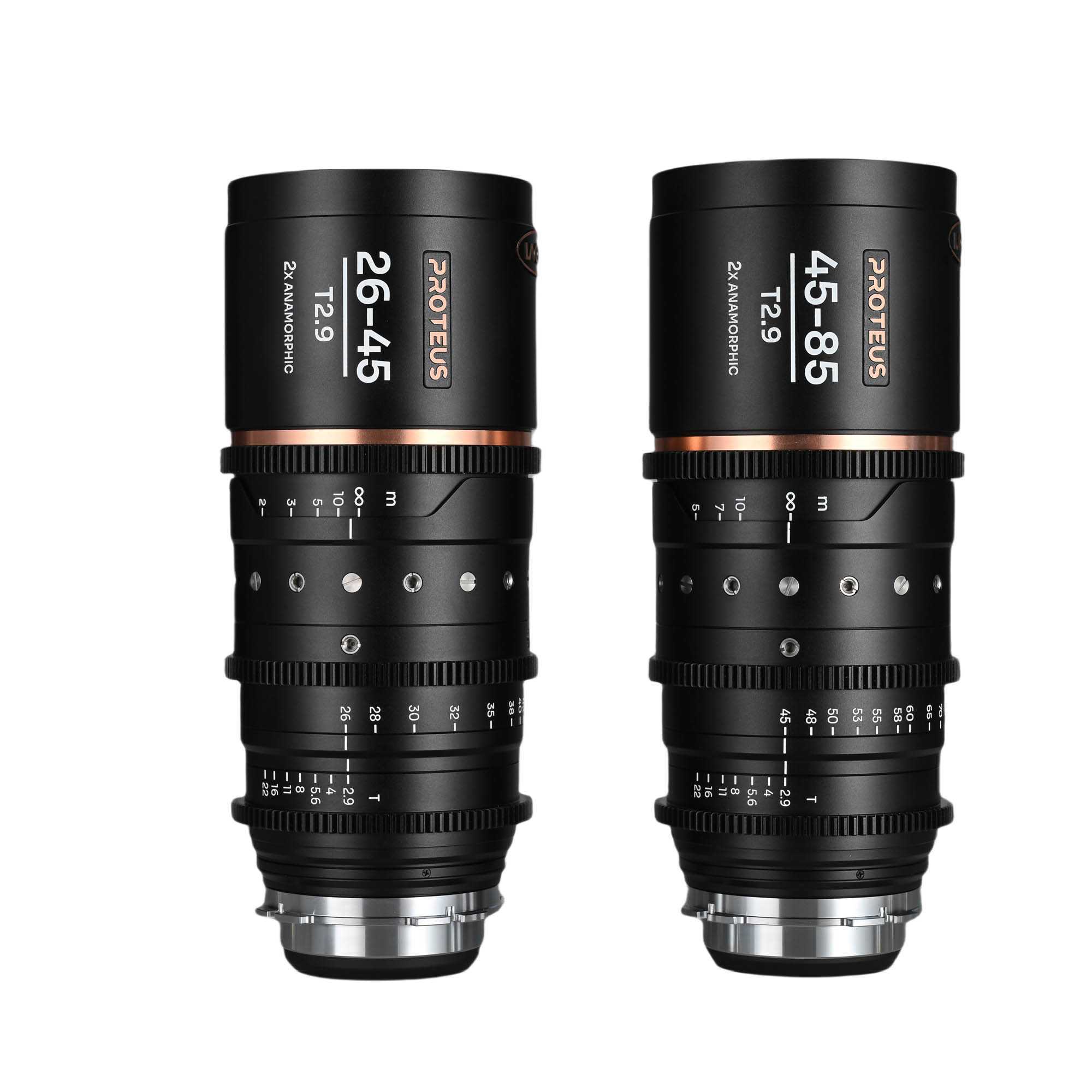 Proteus Zoom Bundle (26-45 & 45-85mm) - Blue - PL + EF