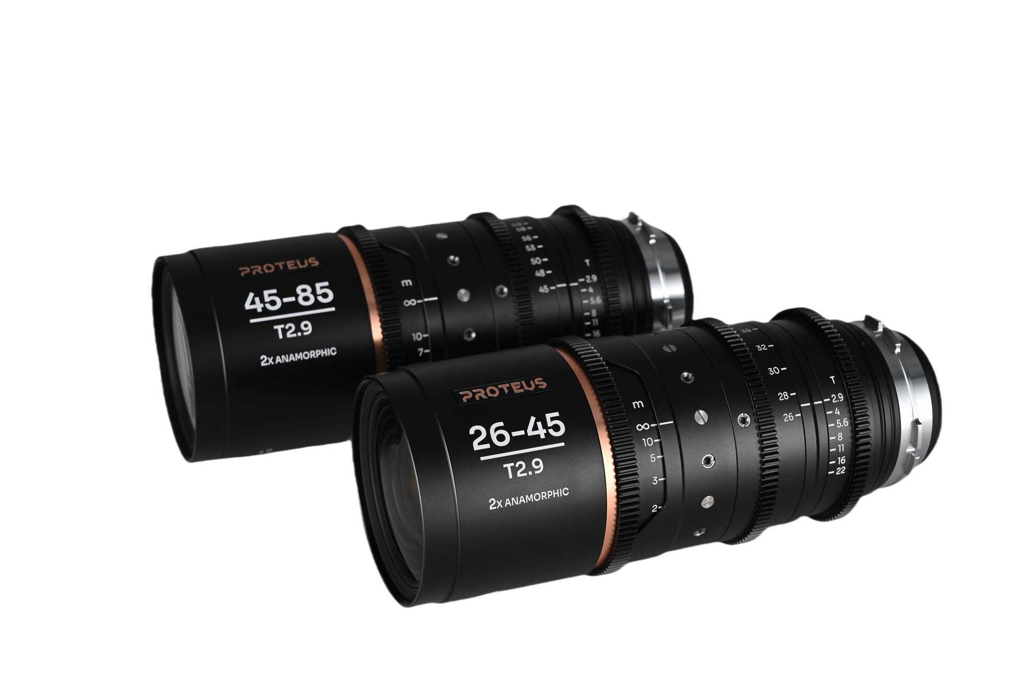 Proteus Zoom Bundle (26-45 & 45-85mm) - Blue - PL + EF - Afbeelding 2