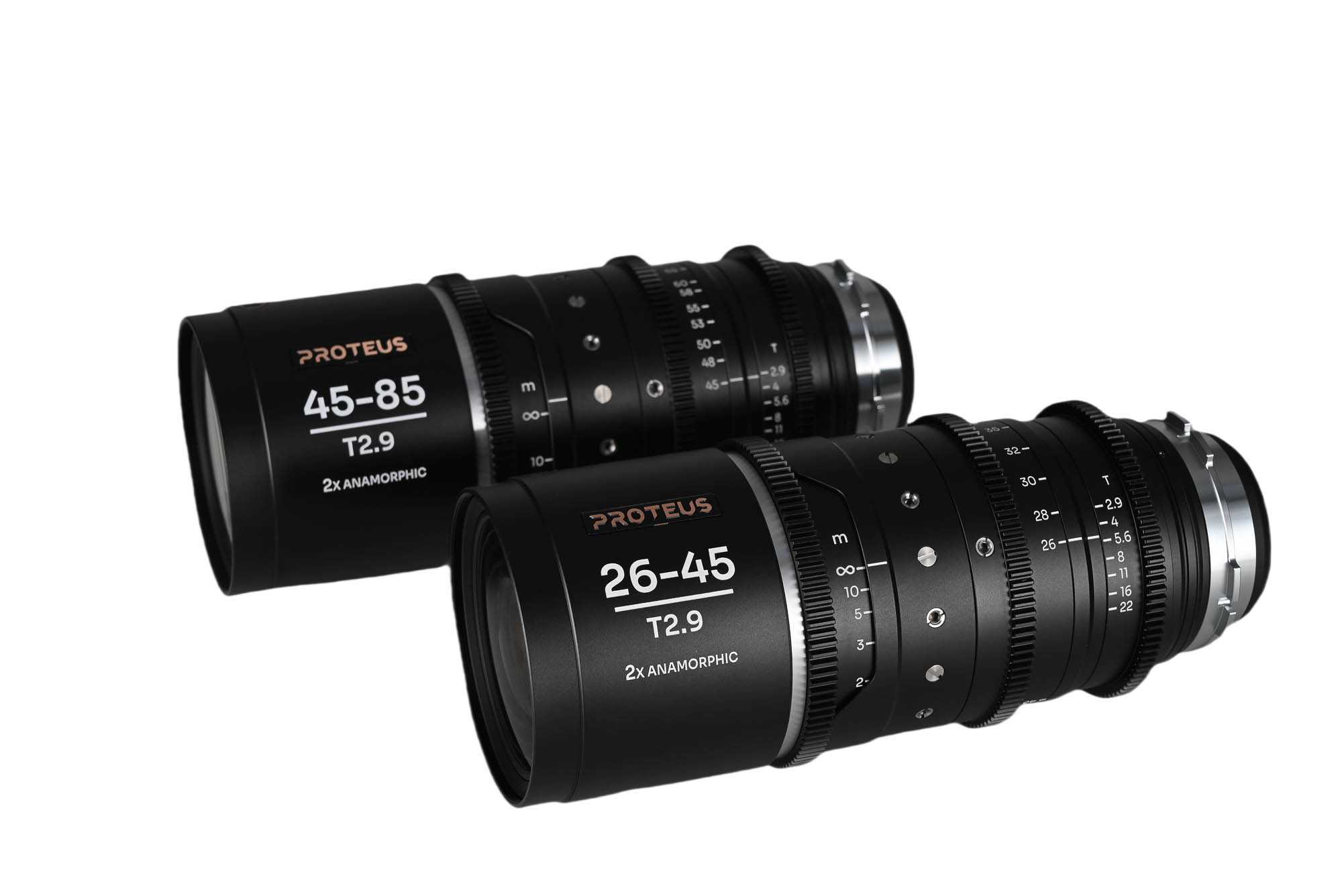 Proteus Zoom Bundle (26-45 & 45-85mm) - Silver - PL + EF - Afbeelding 2