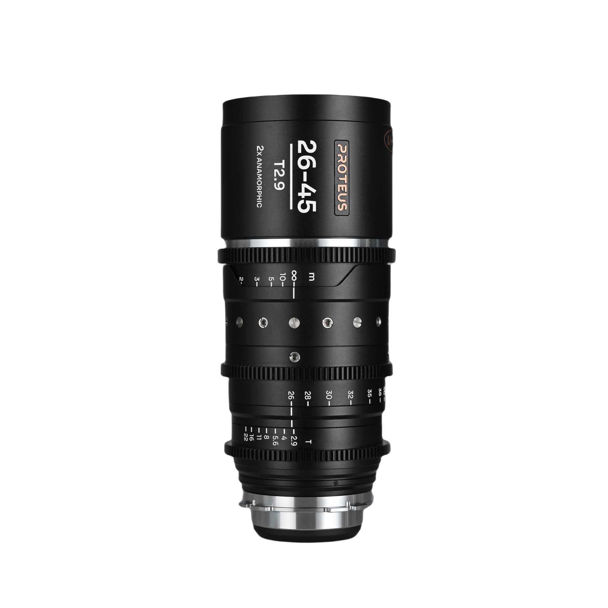 Proteus Zoom 2X Anamorphic 26-45mm T2.9 - Silver - PL + EF
