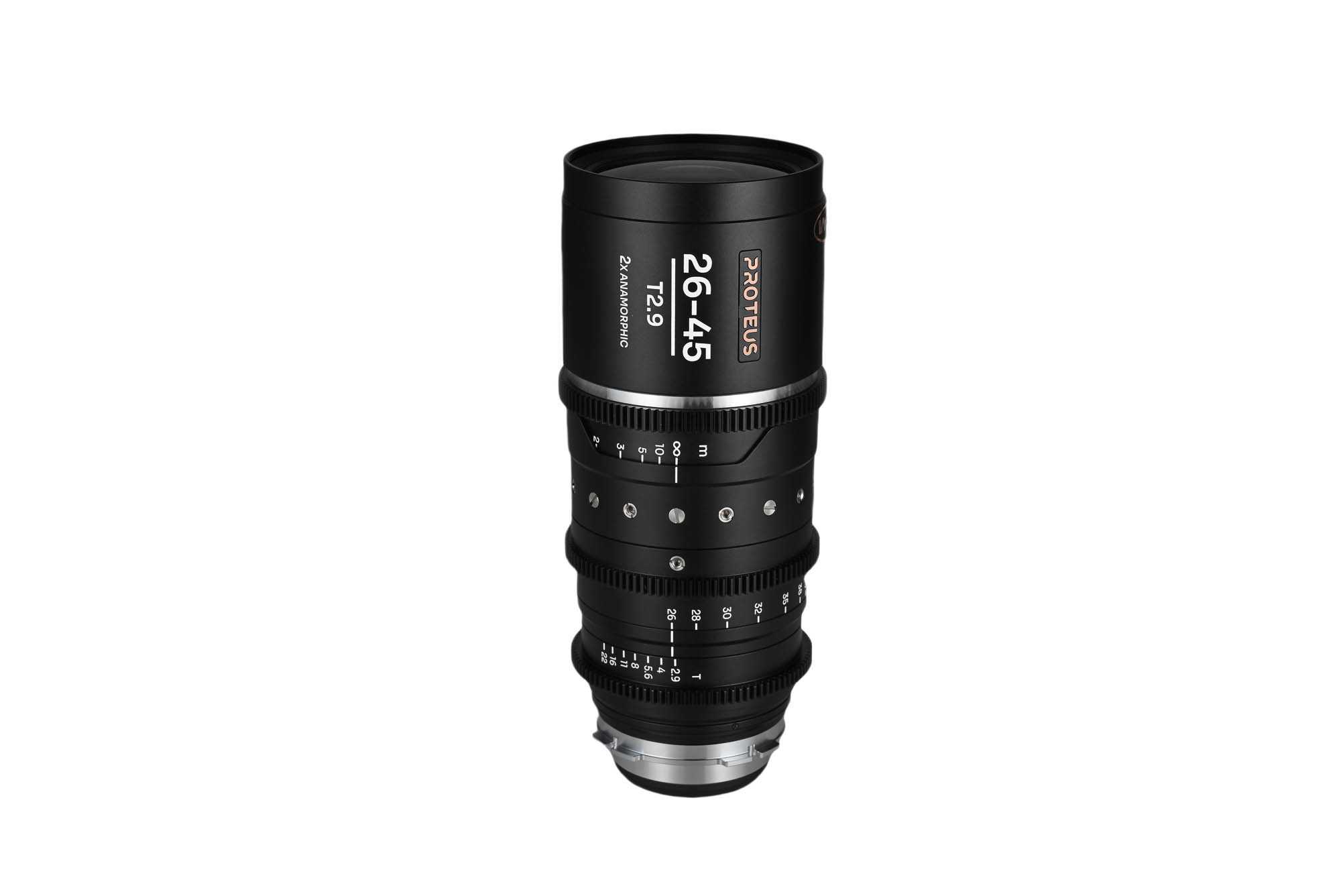 Proteus Zoom 2X Anamorphic 26-45mm T2.9 - Silver - PL + EF - Afbeelding 2