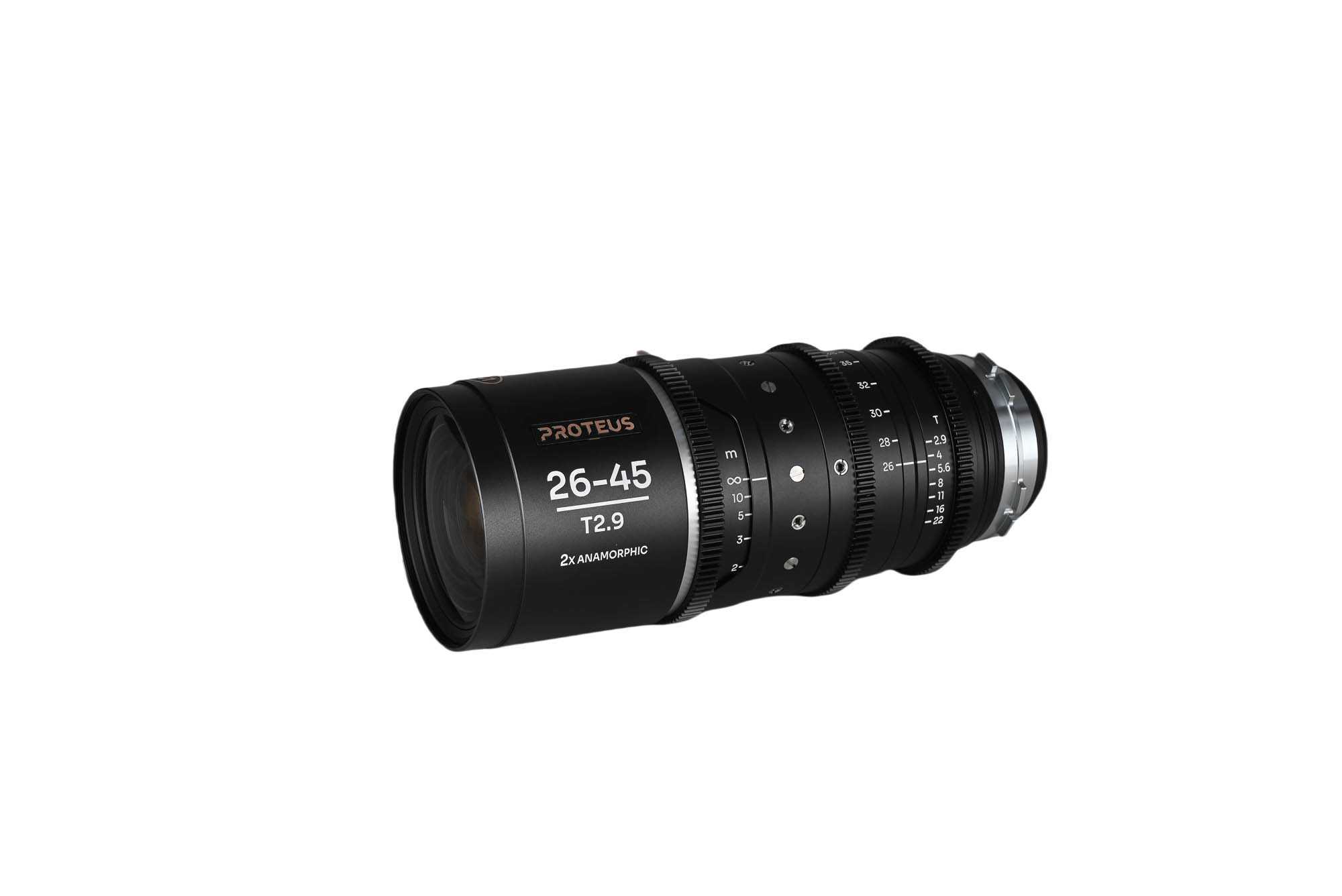 Proteus Zoom 2X Anamorphic 26-45mm T2.9 - Silver - PL + EF - Afbeelding 3