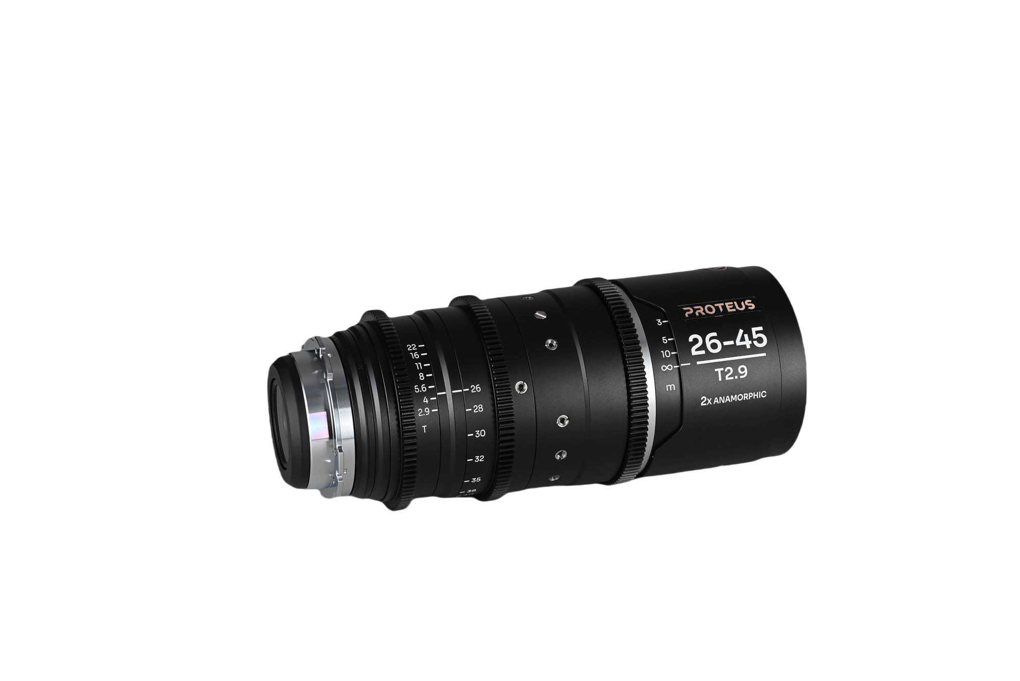 Proteus Zoom 2X Anamorphic 26-45mm T2.9 - Silver - PL + EF - Afbeelding 4