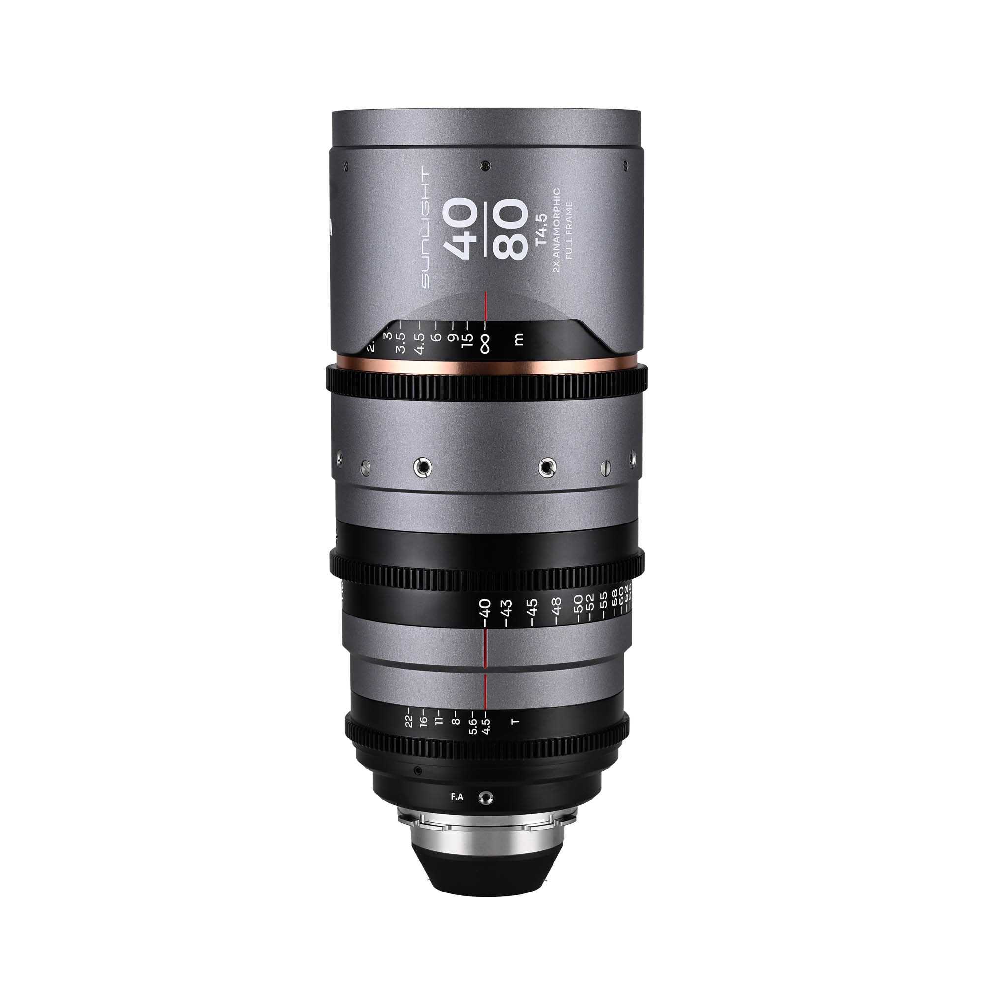 Sunlight FF 2x Anamorphic Zoom 40-80mm T4.5 Amber