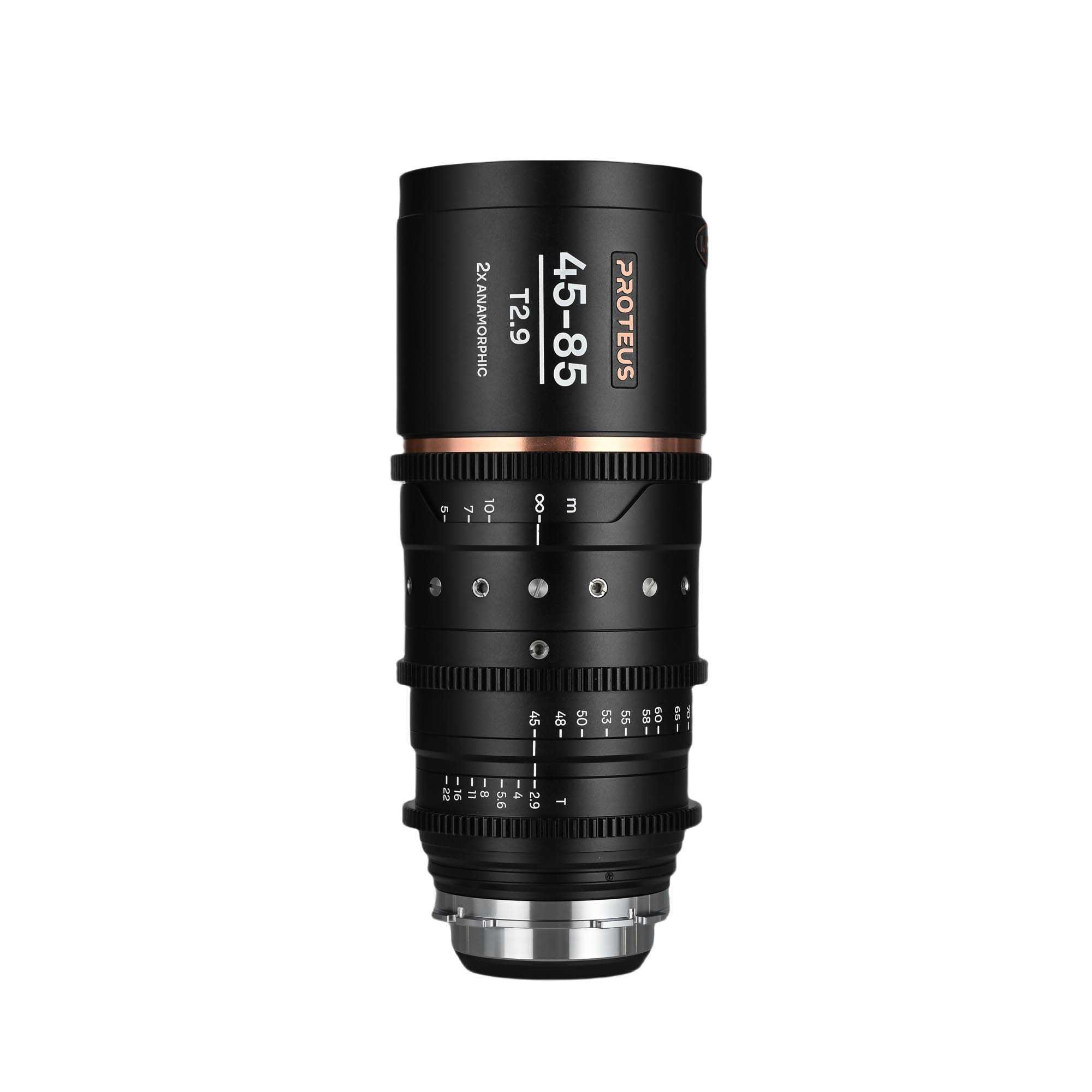 Proteus Zoom 2X Anamorphic 45-85mm T2.9 - Amber - PL + EF