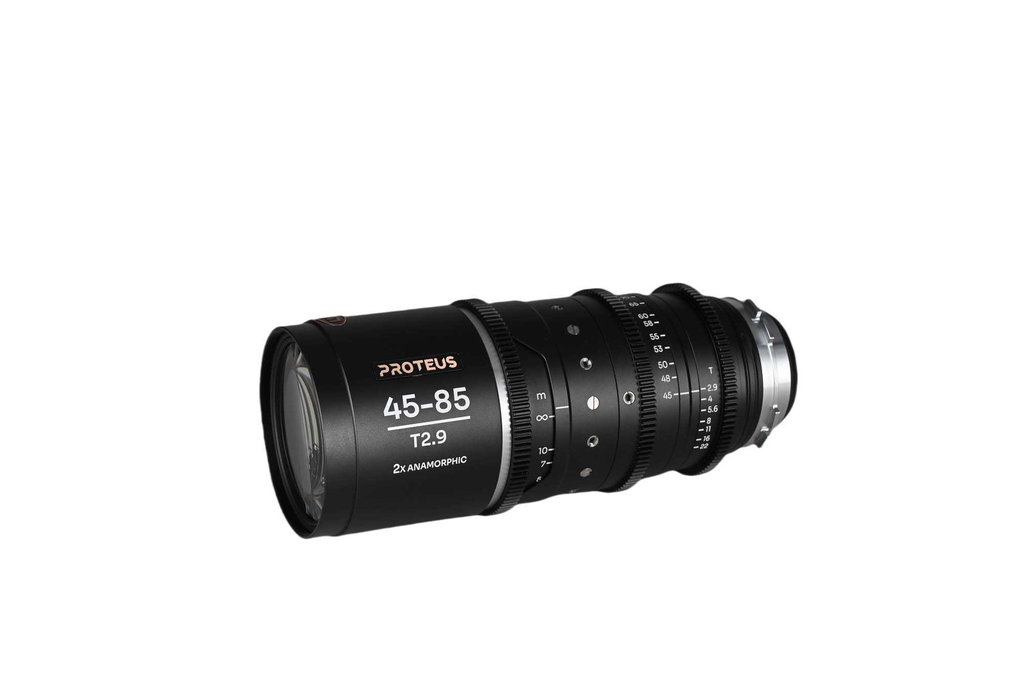 Proteus Zoom 2X Anamorphic 45-85mm T2.9 - Silver - PL + EF - Afbeelding 3