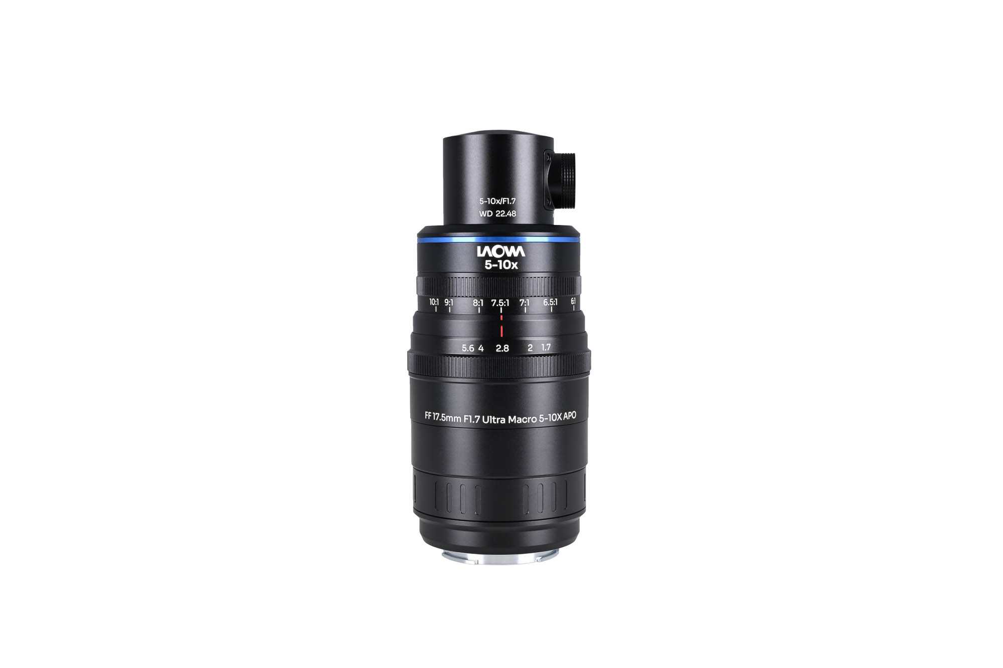 Aksen 17.5mm f/1.7 5-10X Ultra Macro APO (Coax Illum) - FE