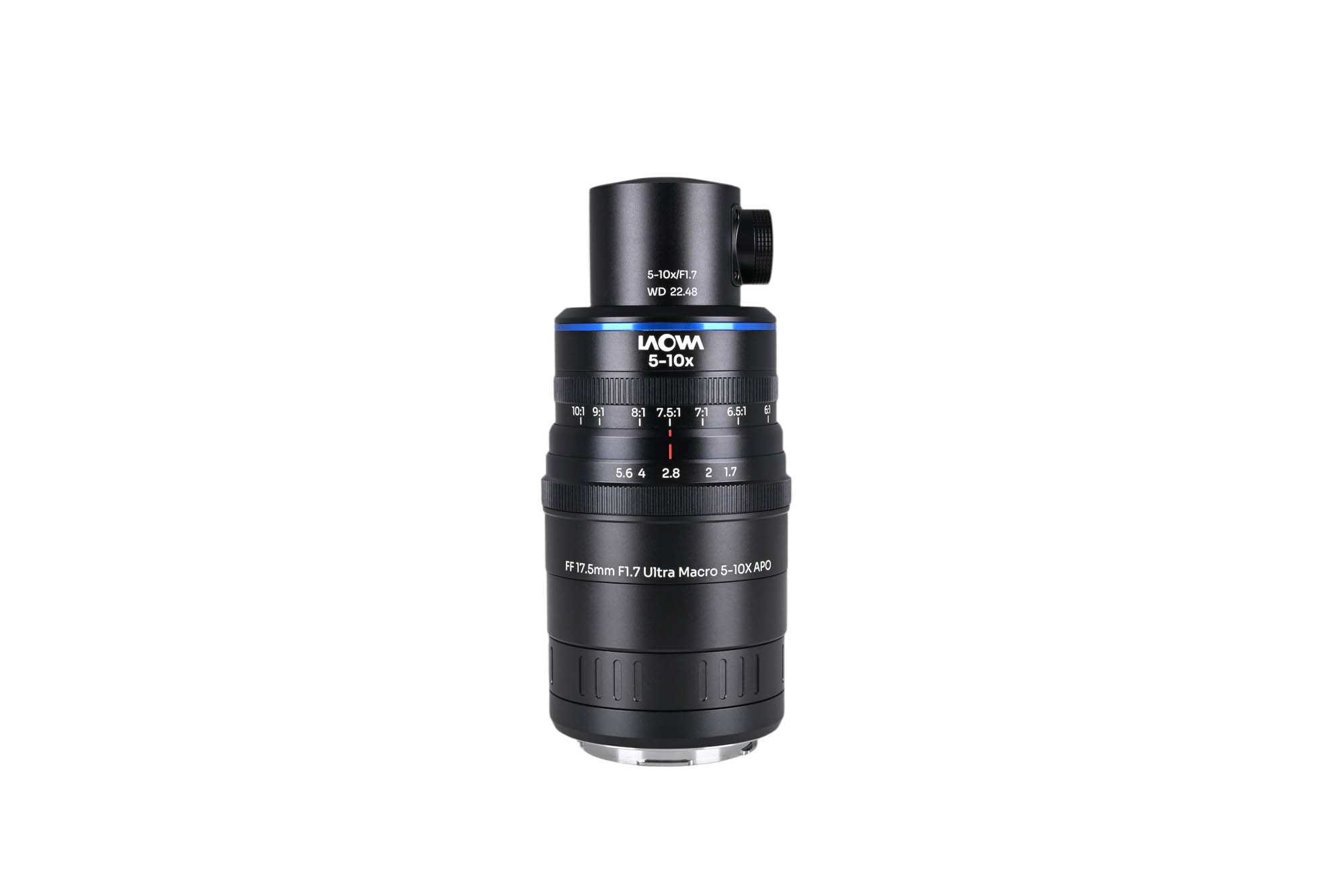 Aksen 17.5mm f/1.7 5-10X Ultra Macro APO (Coax Illum) - LL