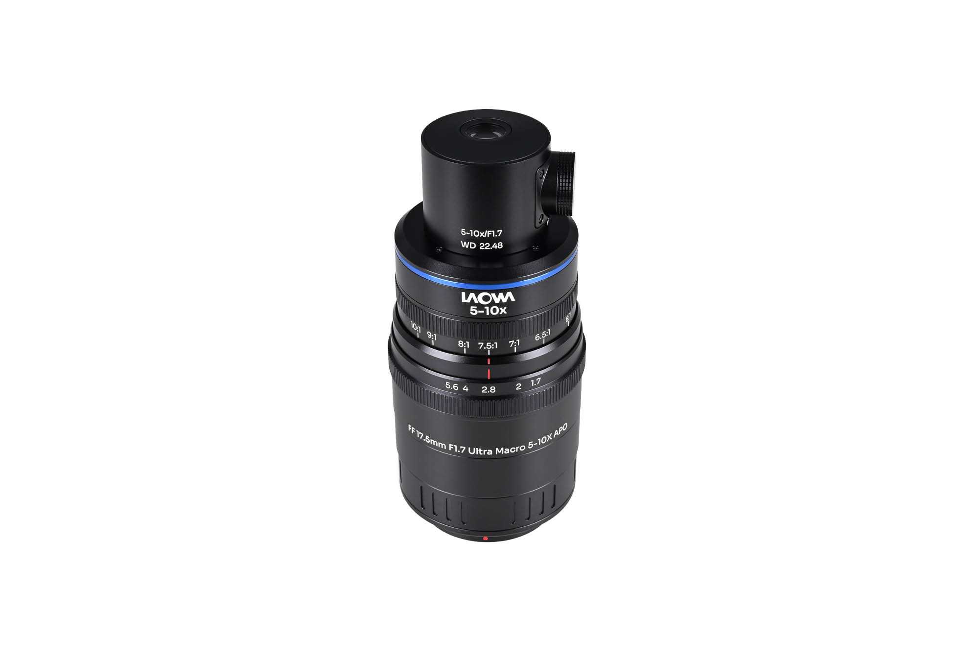 Aksen 17.5mm f/1.7 5-10X Ultra Macro APO (Coax Illum) - MFT - Afbeelding 2