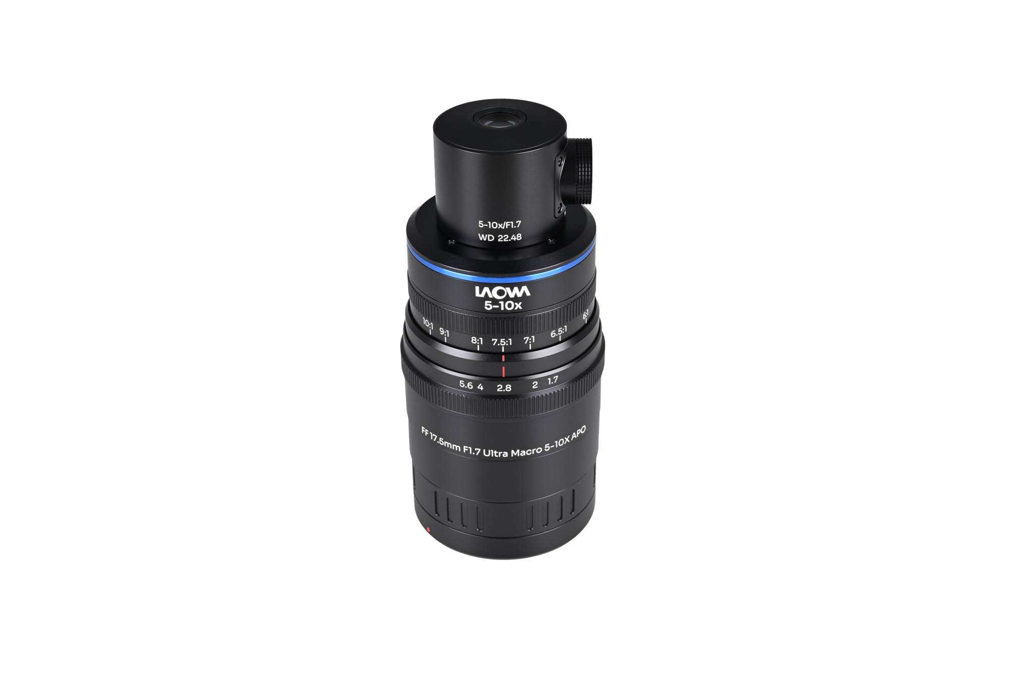 Aksen 17.5mm f/1.7 5-10X Ultra Macro APO (Coax Illum) - RF - Afbeelding 2