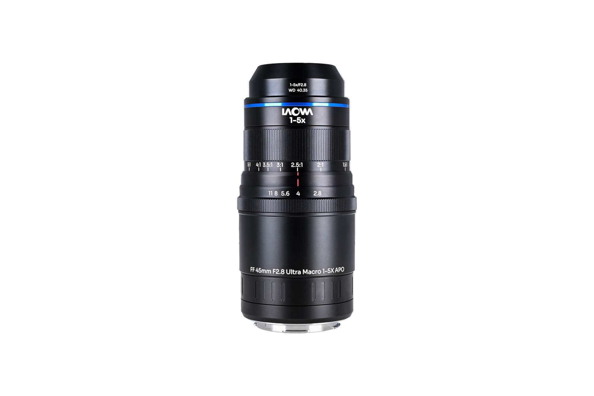 Aksen 45mm f/2.8 1-5X Ultra Macro APO - L mount