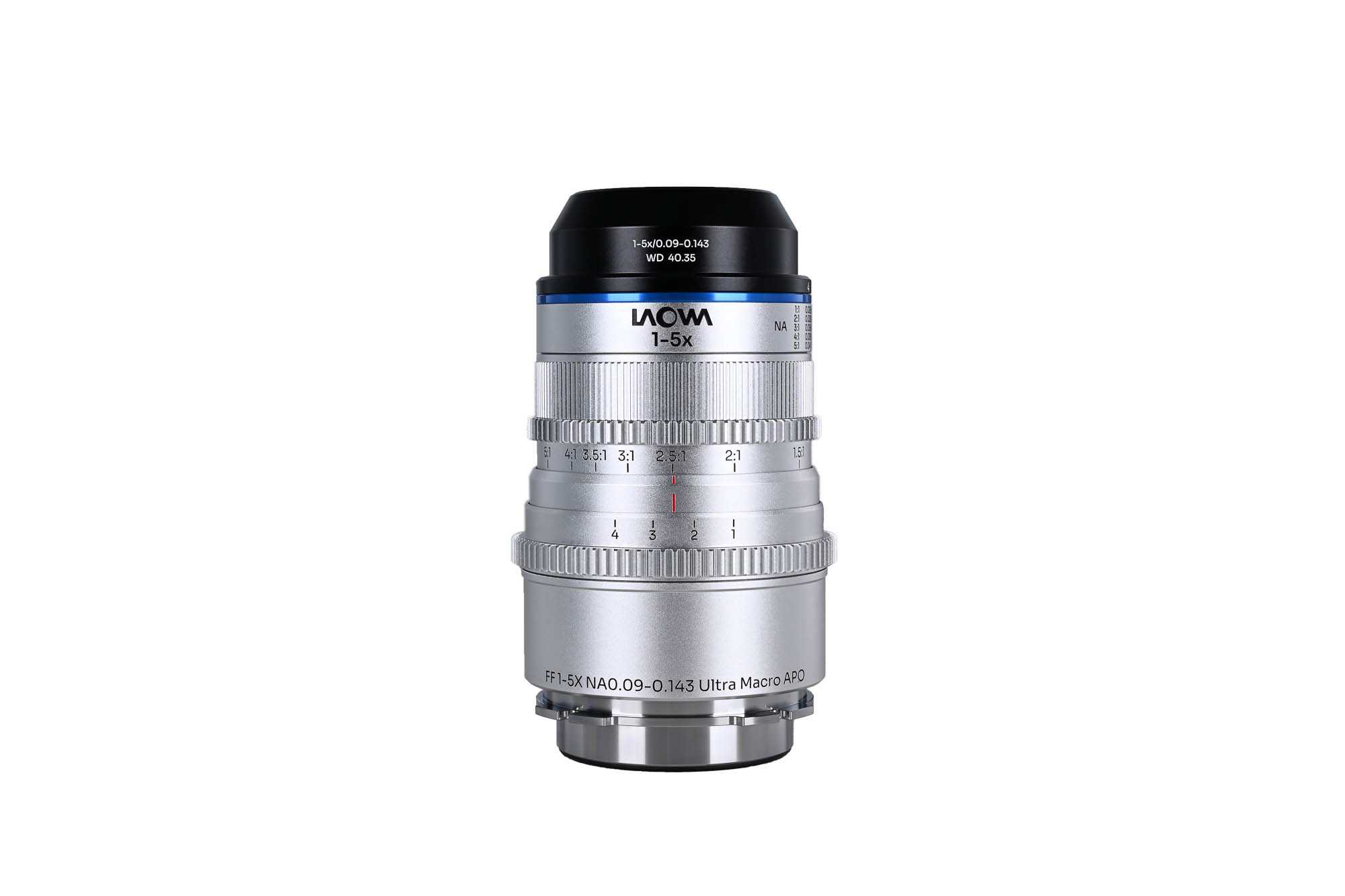 Aksen 45mm f/2.8 1-5X Ultra Macro APO Cine - PL